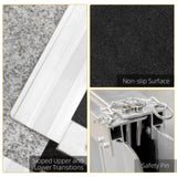 5' Steps Ramp,Portable Wheelchair Ramp,Carpeted Foldable Handicap Ramp 37652982