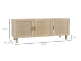 Kitchen Storage Cabinet, Garage Cabinets Natural Wood-AS 48239210