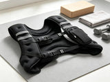 12 lbs Weighted Vest for Men & Women, Adjustable Fitness Vest with Reflective Stripes for Running & 41966209