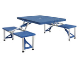 Siamese Folding Tables and Chairs-Plastic PS Thickening 26818656