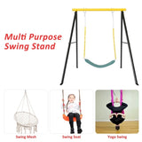 ZNTS Porch Swing Frame, Heavy Duty A-Frame Swing Set, Swing Stand Frame for Yoga Hammock Saucer Baby 72900844