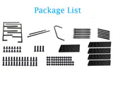 5 Step Ladder with Handrail, Swimming Pool Ladder Above Ground, 660 lb Load Capacity RV Steps with 23239640