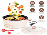 6 liters / 1.59 gallons with an internal divider to prepare two separate broths or soups at the same 00360967