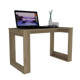 ZNTS Lacey Rectangle Computer Desk Smokey Oak B06280017