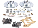 Deluxe Disc Brake Conversion Kit Drilled/Slotted Fits for Chevy Biscayne Bel Air Impala Nomad Del 04487761