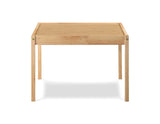 Della 3-Piece Solid Wood Kids Table & Two Chair Set, Natural B022P174730