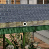 Gray Raised Garden Bed with Crop Cage and Shade Cloth 90.5" W x 43.25" D x 43.25" H 77136528