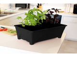 Garden Bed with Self-Watering Reservoir, Ideal for Patios and Indoor Spaces 27061050