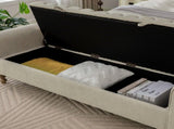 65.75" Wide Modern Upholstered Storage Bench 27861716