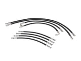 8x Front Loader Hydraulic Hoses Set Replacement for Kubota LA350a LA401 Replace 75535-66620 04653669