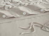 Cotton Duvet Mini Set Taupe King B03595779