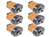 6Pcs Body Mount Kit Replacement for 08-16 Ford F450 Truck Crew Cab&Chassis 7C3Z1000154AA/AB 65735918