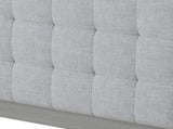 Solid Wood Platform Upholstered Headboard King Bed N758P197693G