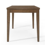 Wood Counter Height Dining Table, Antique Brown, 35"D x 59.1"W x 36.5"H 69004.00ABRN