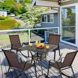 2 PCS Metal Patio Rocking Chair 62017621