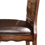 Beige and Cherry Oak Counter Height Chairs B062P189111