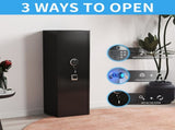 Gun Safes For Home Rifle And Pistols, Fingerprint Electronic Safe With Quick Access, Detachable 49346977