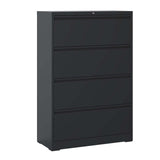 4 Drawer Lateral File Cabinet with Lock Tall Heavy-Duty Metal Filing Cabinet for Home Office, 96426243
