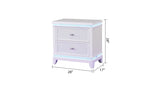 Nightstand in Milky White B009127711
