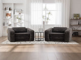 40" Foldable Single Sofa Bed with Armrest & Backrest, Convertible Chenille Boneless Cloud Floor W3118P388898