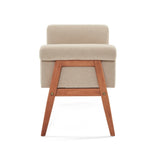 Elegant Beige Linen Tufted Ottoman A Classic Comfort Statement N769P231528A