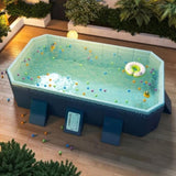 1.8m PVC folding pool bathes and cools in summer, suitable for outdoor patio beach W2710P305062