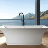 ZNTS Freestanding Bathtub Faucet with Hand Shower W1533125166