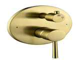 Shower System, Wall Mounted Shower Faucet Set for Bathroom with High Pressure 10" Stainless Steel W2287P182583