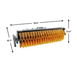 72" Skid Steer Hydraulic Rotary Angle Broom Sweeper W1377109668