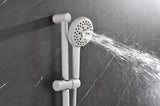Shower System with Shower Head, Hand Shower, Slide Bar, Bodysprays, Shower Arm, Hose, Valve Trim, W92864247