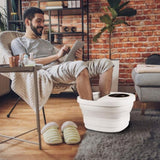 Collapsible Foot Spa Massager Electric Foldable Foot Soaker Tub with Remote Control Handle Surfing 58919253