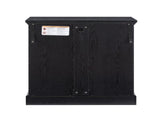 LED Curio Display Cabinet, Antique Display Cabinet with Adjustable Shelves, Retro Design Quality 02623610