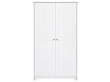 Double Door Five-tier Storage Cabinet White 84785421