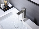 Waterfall Spout Bathroom Faucet,Single Handle Bathroom Vanity Sink Faucet 77875166