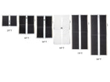 Non-Skid Traction Folding Aluminum Wheelchair Ramp Scooter Mobility Handicap Ramps for Home Steps, 48052959