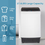 Full-Automatic Washing Machine Top Load Portable Compact Laundry Washer Spin 07182384