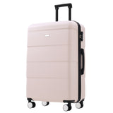 Hardshell Luggage Sets 3 Piece Double Spinner Wheels Suitcase with Handle Password Lock, Lightweight N732P308497U