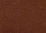 Mid-Century Modern Accent Chair 1pc Rust-hued Chenille Fabric Upholstered Channel Stitched Back B011P182509