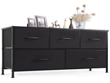 Dresser 5 Fabric Storage Drawer Dresser, TV Stand, Chest of Drawers for Bedroom, Closet, Entryway, 36711674