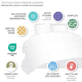 Full/Queen Overfilled Down Alternative Comforter B035129277