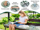 Outdoor Bench Cushion, 60 20 4 Inch, Tufted Waterproof Swing Cushion with Ties, for Patio Bench 67399417