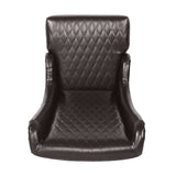 23.03" Wide Faux Leather High-Back Accent Chair, Comfy High Wingback Chair, Living Room Chair with W680P313515