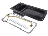 Rear Sump Oil Pan Kit Black Fit for Chevrolet Small Block V8 GEN. III/IV GM LS LS1 LS2 49038420
