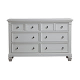 ZNTS Glendale 6 Drawer Dresser Pure White B02263737