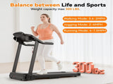 Treadmills for Home Treadmill with Incline Walking Pad Treadmill Running Machine 2.5HP Quiet 11711301