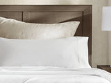 4 Pieces Cal King Sateen Sheet Set,White B035P381314