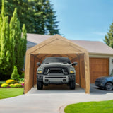 ZNTS 10x20ft party tent gazebo heavy duty outdoor car canopy carport portable garage W2373P147975