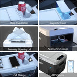 V28 Portable Refrigerator, 29Qt Car Freezer with APP Control,12V,45W Low Noice Cooler for RV, Boat W2089P187468