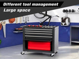 4-Drawer Rolling Tool Chest, Cabinet with 4 Wheels Tool Chest with Drawers, Suitable for Garages, W2660P217926