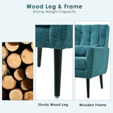 Modern Accent Chair Upholstered Foam Filled Living Room Chairs Comfy Reading Chair Mid Century W1028P162721